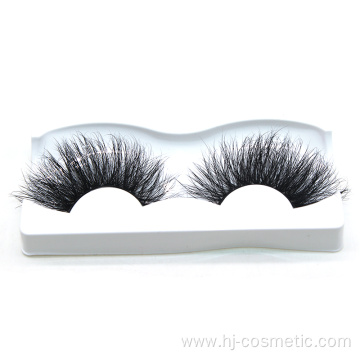 Private Label Band 25mm False Eyelashes 5d Real Mink Lashes